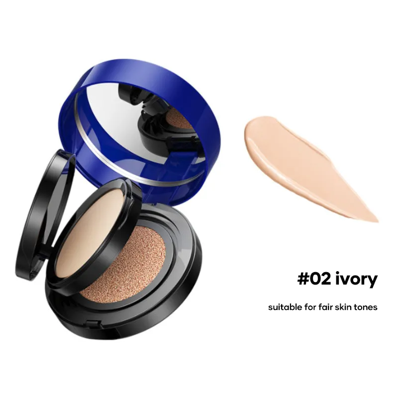 2 in 1 Cushion Pressed Powder Concealer Liquid Foundation