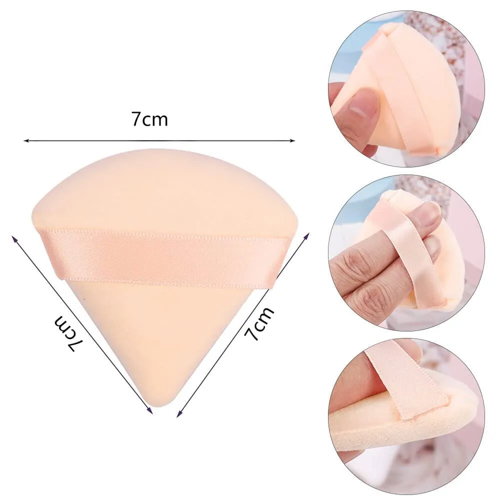 6-Piece: Face Soft Triangle Powder Puff