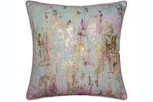 Allegra Cushion | Blush & Sage | 45 x 45 cm