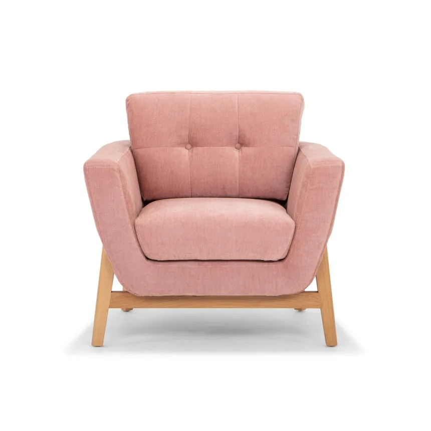 Armchair - Dusty Blush