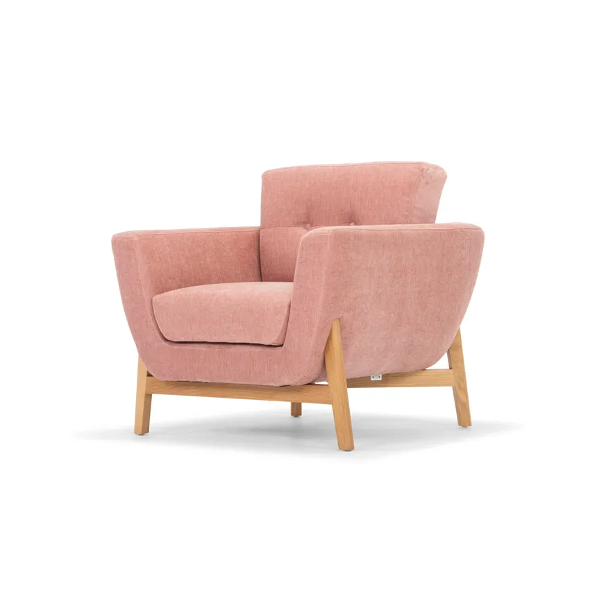 Armchair - Dusty Blush