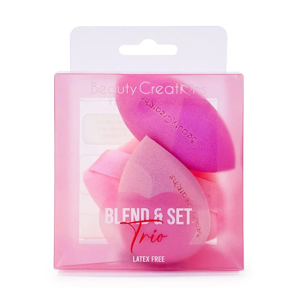 Beauty Creation - Blend & Set Trio Latex Free