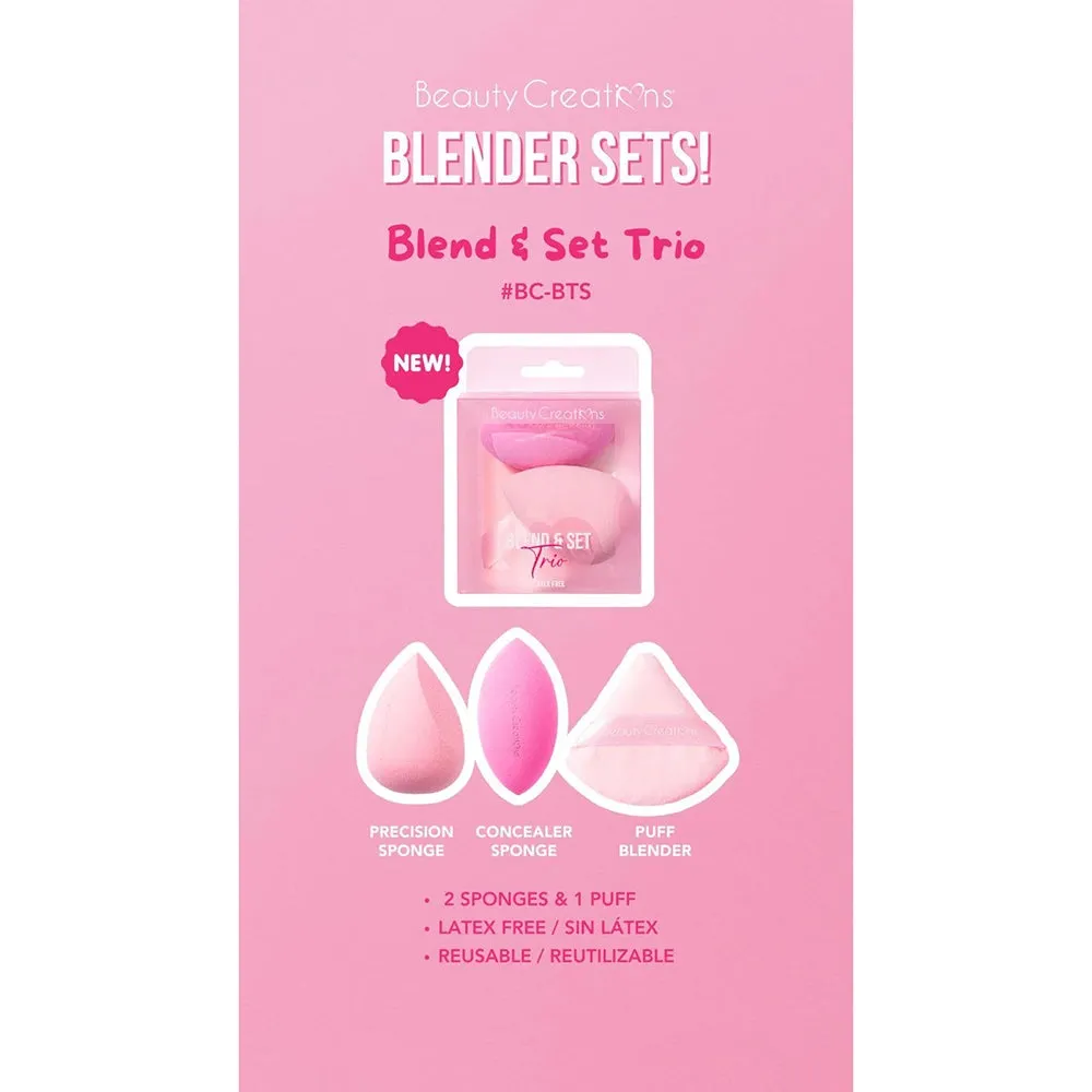 Beauty Creation - Blend & Set Trio Latex Free