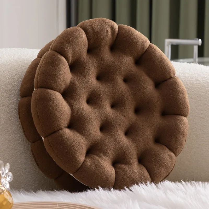 Biscuit Sofa Seat Cushion - Portable Design Biscuit Pillow Seating Cushion for Bedroom, Sofa, Couch