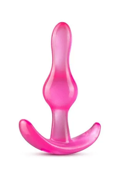 Blush B Yours Pink Curvy Anal Plug