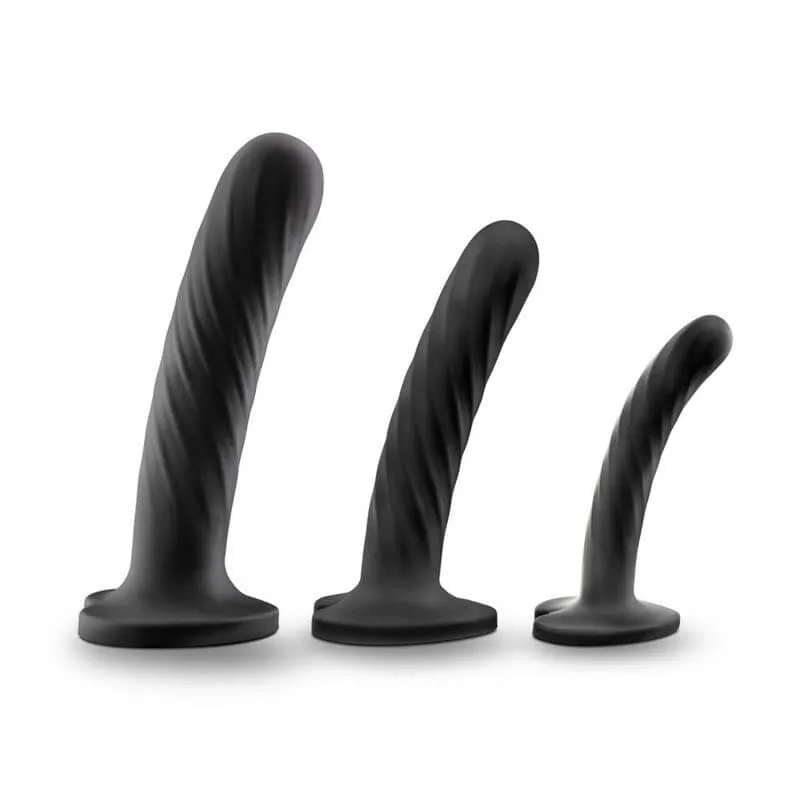 Temptasia Twist Small Silicone Plug Dildo by Blush - Compact and Flexible