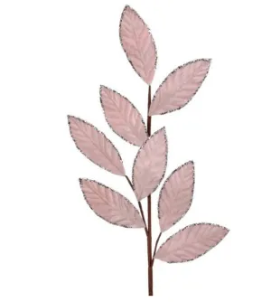 Blush Velvet Leaf Spray MTX70395