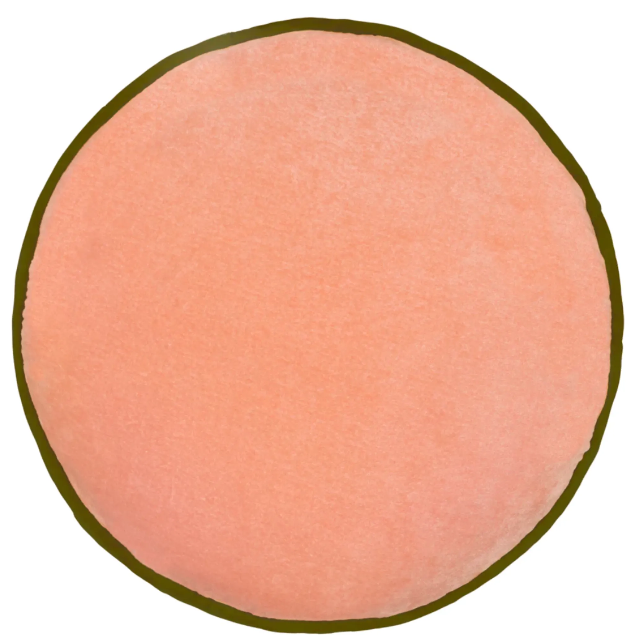 Castle - Rose Trim Velvet Round Cushion