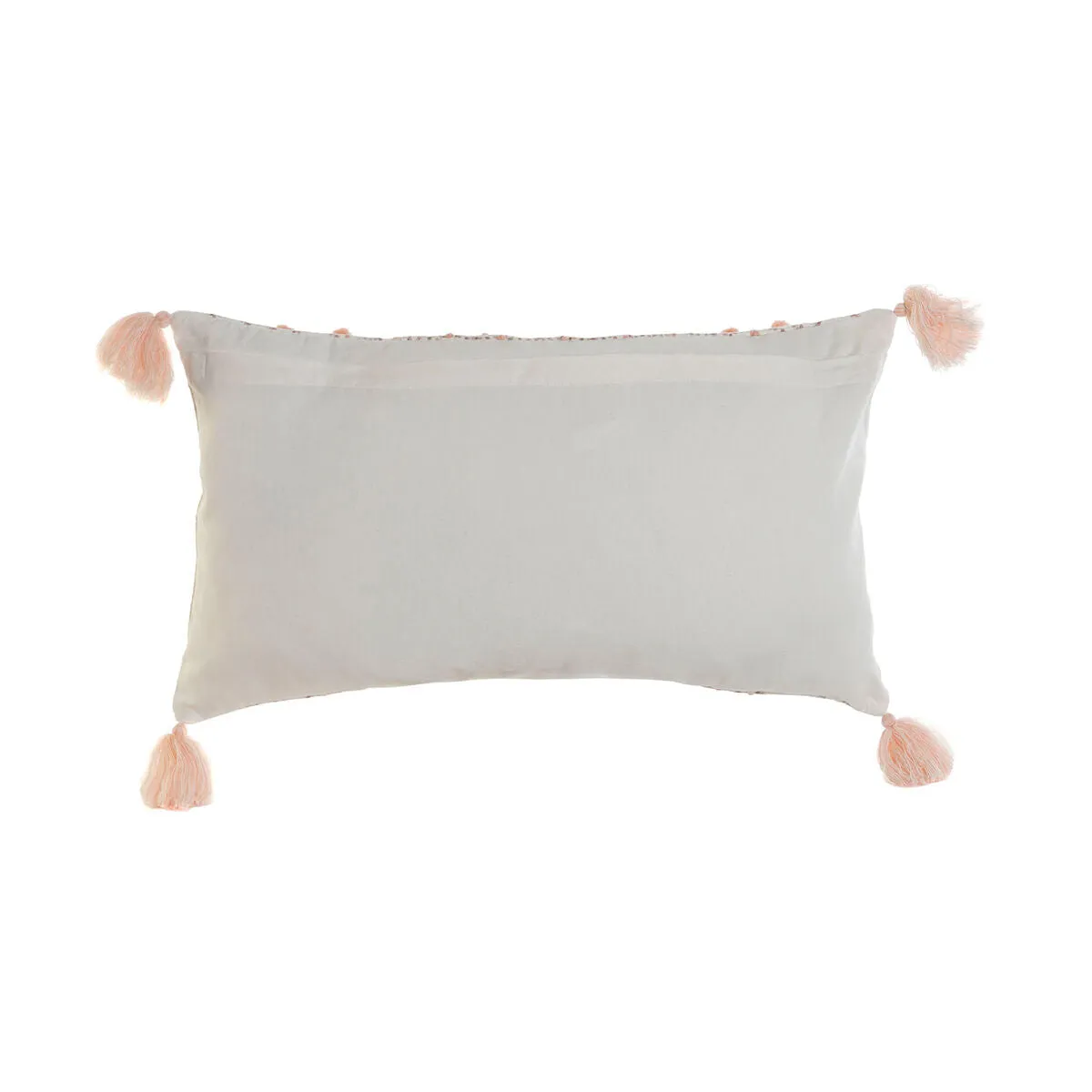 Cushion Home ESPRIT Cream Light Pink 50 x 15 x 30 cm