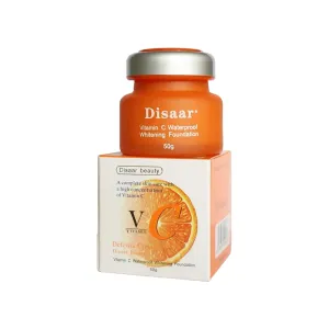 Disaar Vitamin C Waterproof Whitening Foundation - 50 G