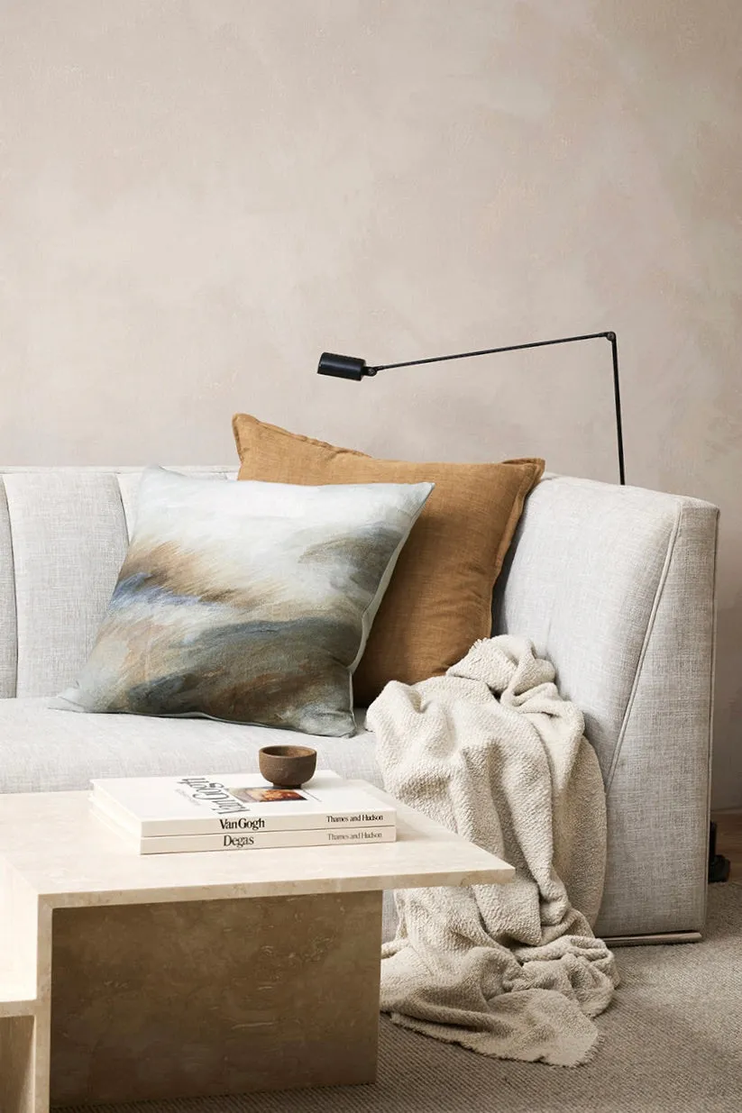 Dune Multi Beige Feather Inner 55x55cm Cushion