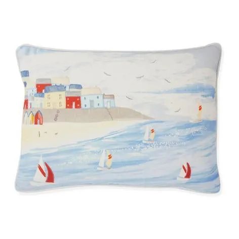 Harbour Scene Cushion