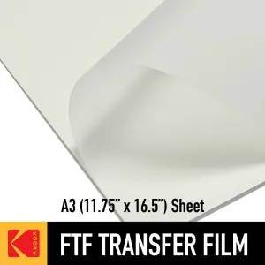 KODAK FTF (Film To Fabric) Transfer Film A3 (11.75" x 16.5")