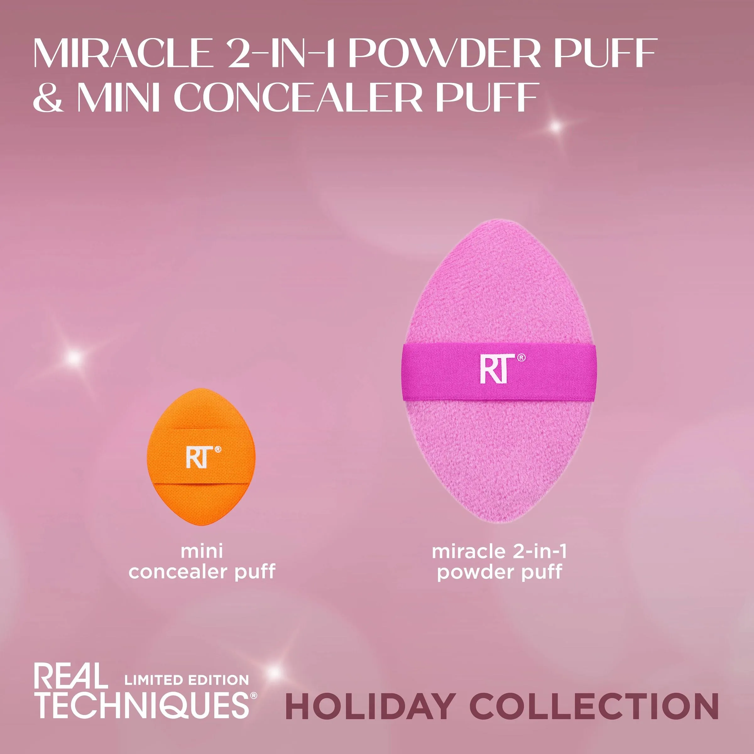 Limited Edition Miracle 2-In-1 Powder Puff & Mini Concealer Puff Ornament