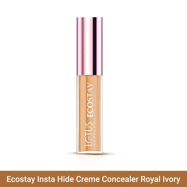 Lotus Herbals ECOSTAY Insta Hide Creme Concealer Royal Ivory 7g