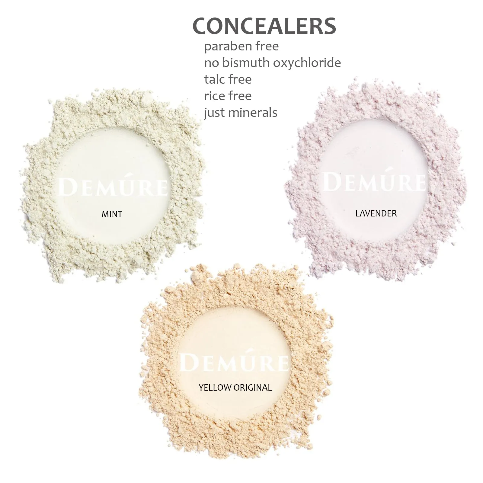 Mineral Concealer - Lavender with Beauty Blender