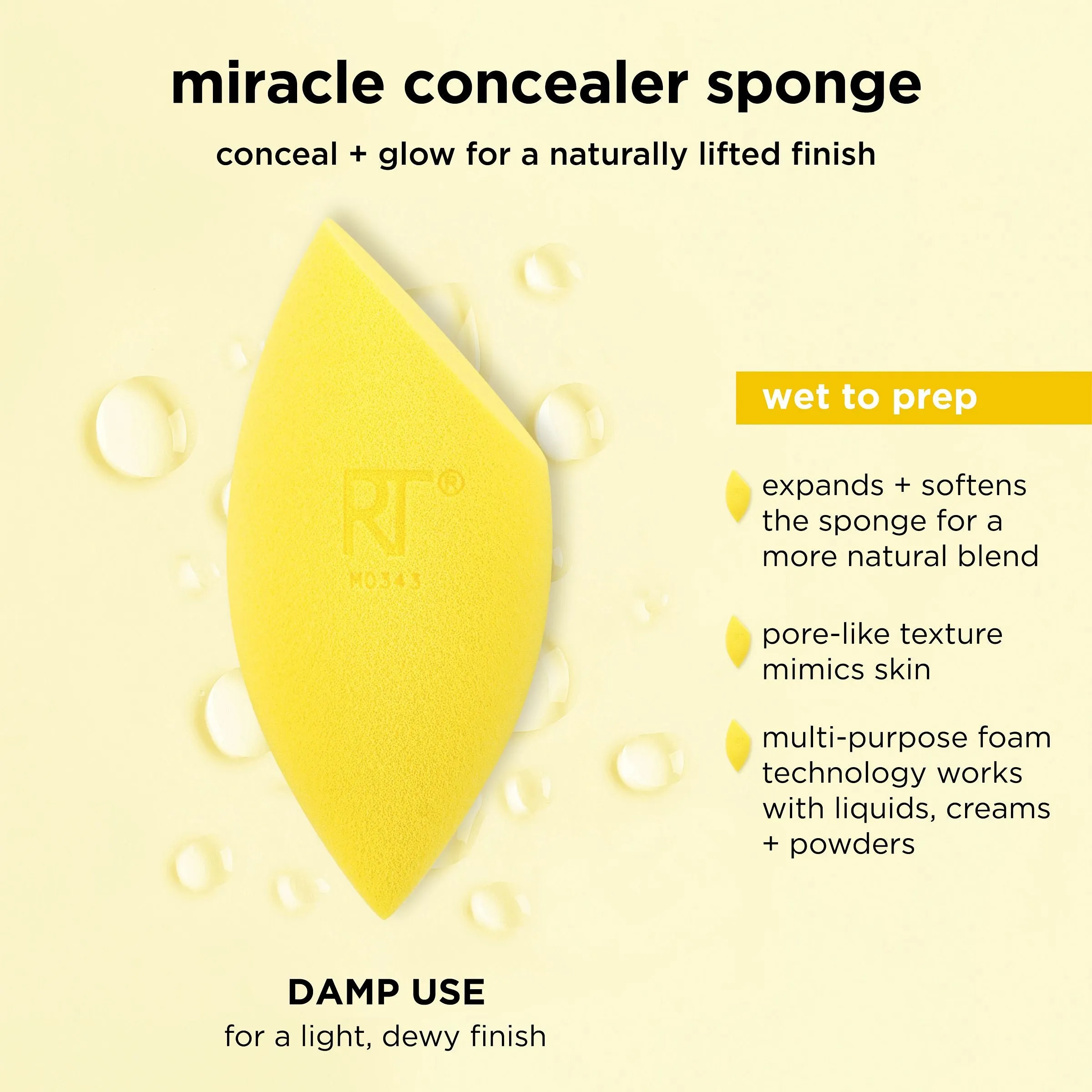 Miracle Complexion Sponge   Concealer Sponge Duo