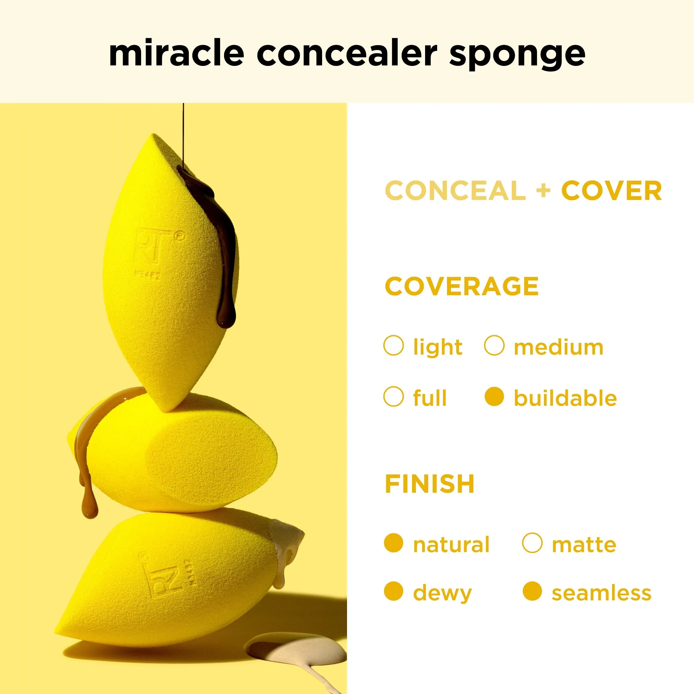 Miracle Concealer Sponge Duo