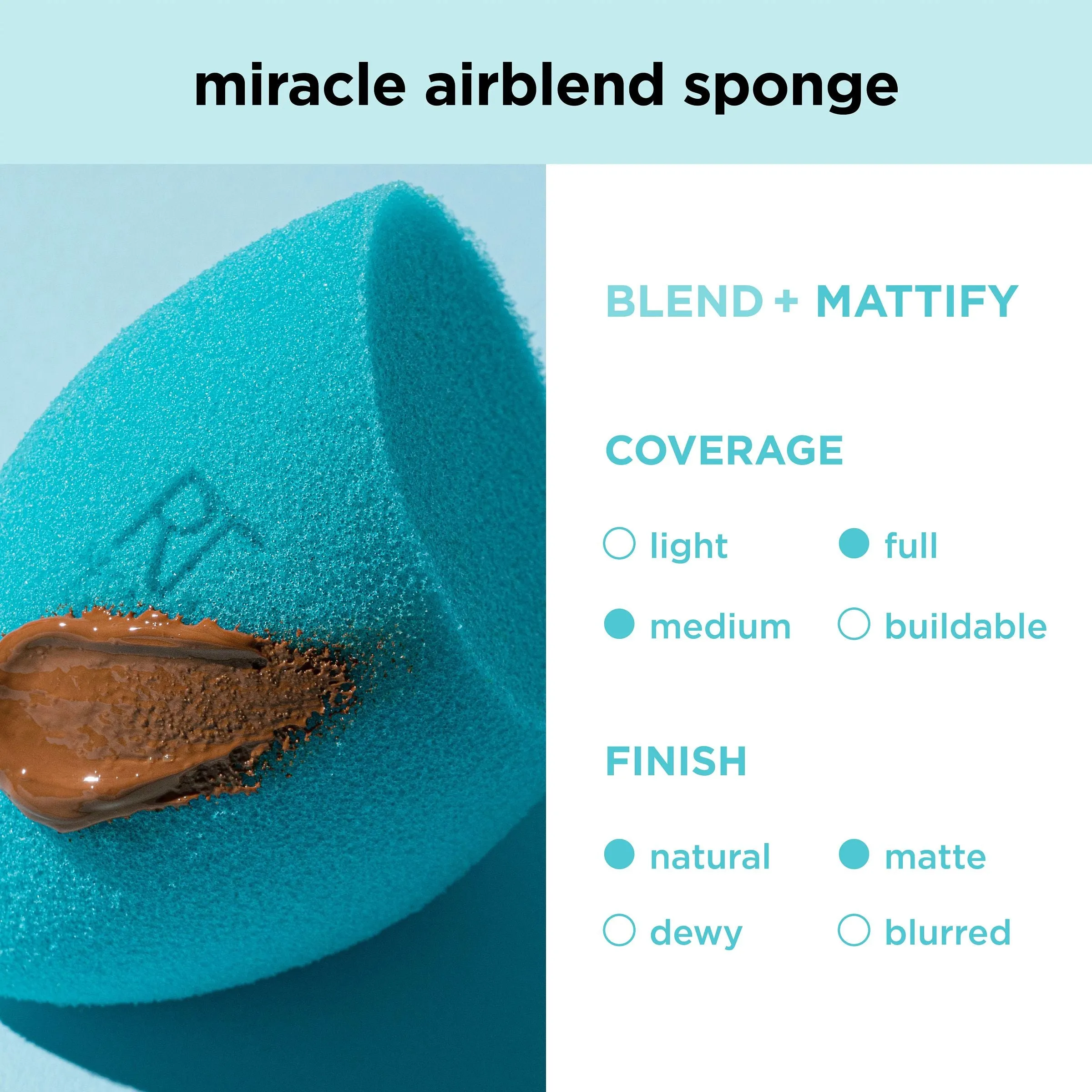 Miracle Mattifying Makeup Sponge Duo