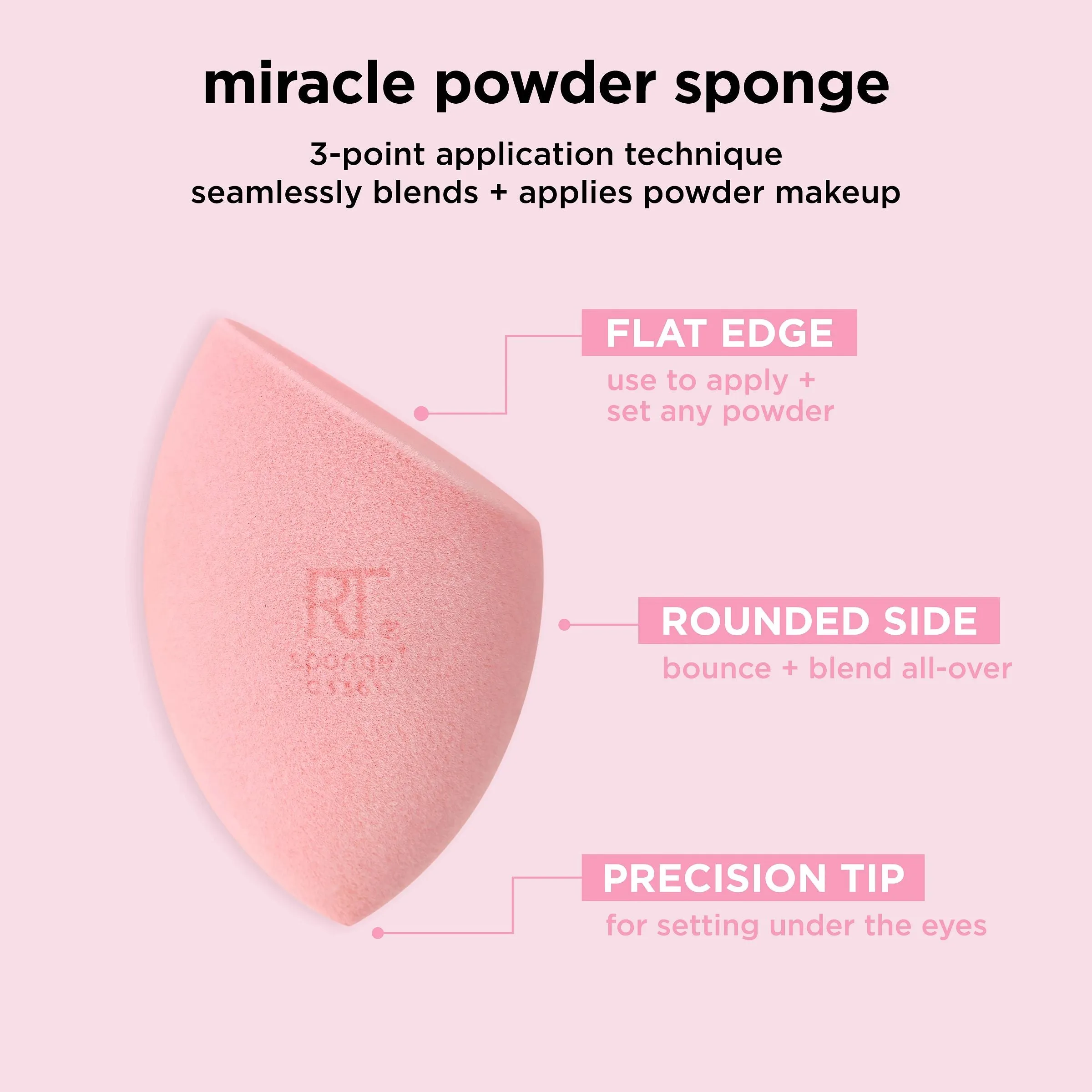 Miracle Mattifying Makeup Sponge Duo