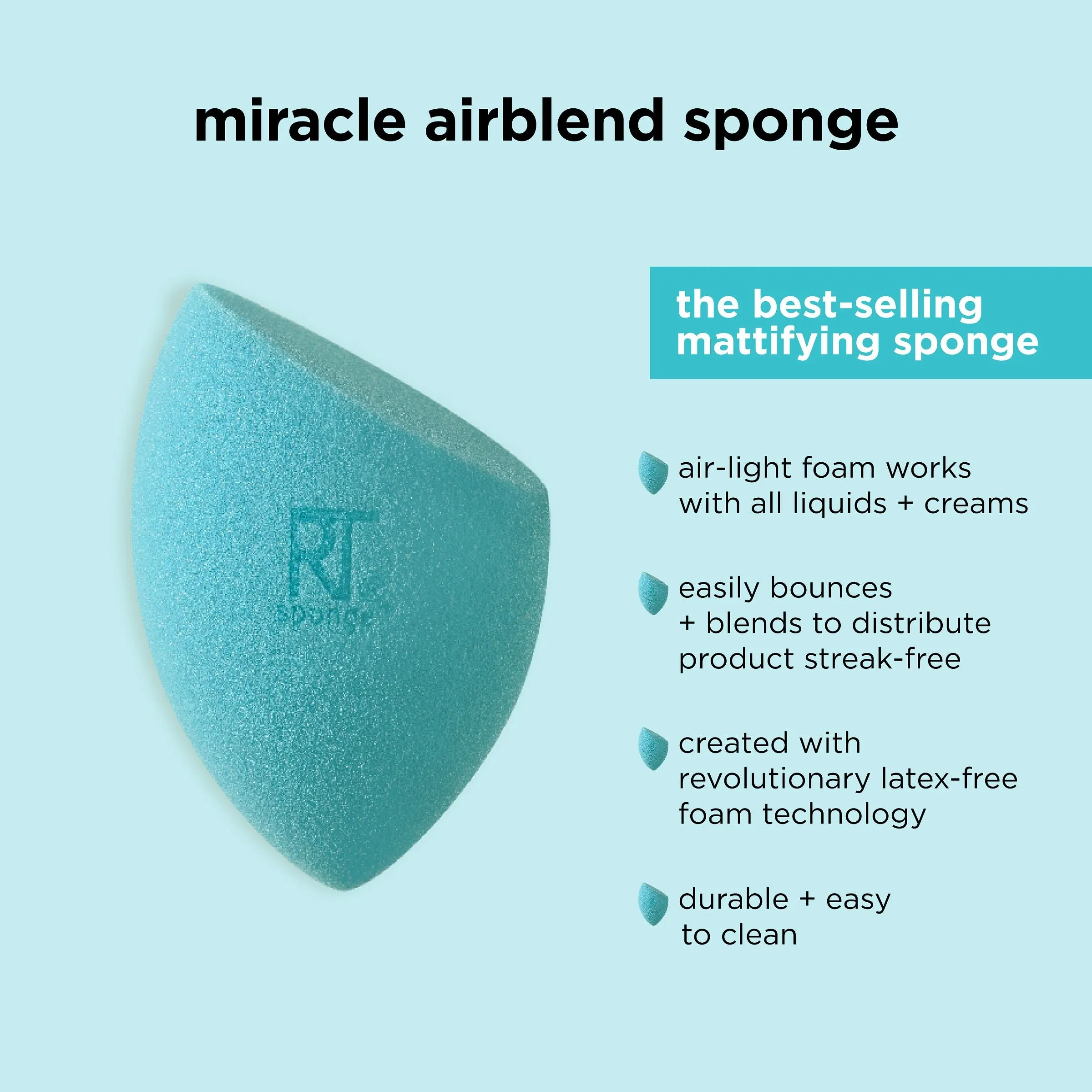 Miracle Mattifying Makeup Sponge Duo