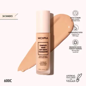 Moira Complete Wear™ Soft Matte Foundation (600C)