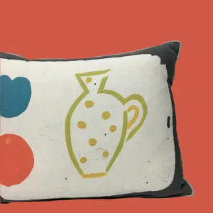 Naive Fruit - Yellow Jug Cushion