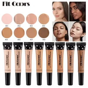 (NET) Concealer Foundation Matte Full Coverage Brighten Makeup / 889580