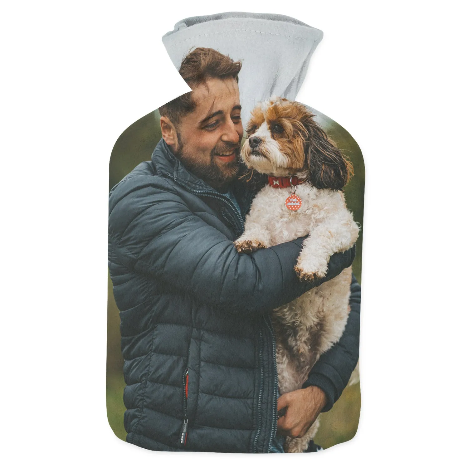 Your Photo Dog Hot Water Bottle